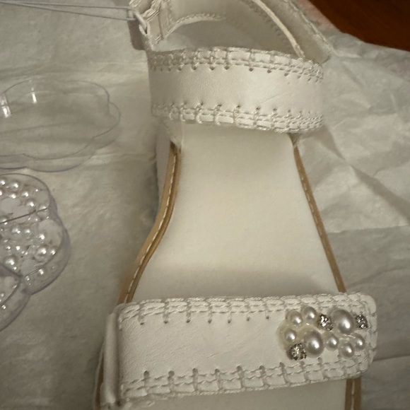 Custom Bridal Platform Sandal -Dolce Vita knock off - Picture 6 of 6